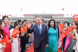 El secretario general del Partido Comunista de Vietnam (PCV) y presidente del país, To Lam, finaliza su visita de Estado a China. (Fuente:VNA)