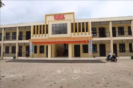 Escuela primaria de la comuna de Thanh Lam (distrito de Nhu Xuan, provincia de Thanh Hoa). (Fuente:VNA)