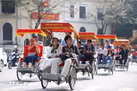 Hanoi atrae a 5,1 millones de visitantes en diez meses. (Fuente: VNA)