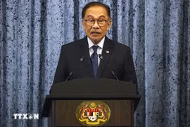 El primer ministro malasio, Anwar Ibrahim. (Fuente:AFP/VNA)