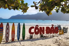 La isla de Con Dao, en la provincia vietnamita de Ba Ria - Vung Tau. (Fuente:hanoimoi.vn)
