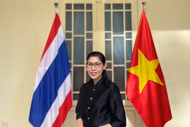 La embajadora tailandesa en Vietnam, Urawadee Sriphiromya. (Fuente:VNA)