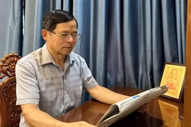 Bach Cong Tien, expresidente del Comité Popular del distrito de Ba Vi en Hanoi. (Fuente:VNA)