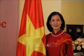Le Kim Quy, embajadora de Vietnam en Marruecos, concurrente en Guinea-Bissau. (Fuente: VNA)