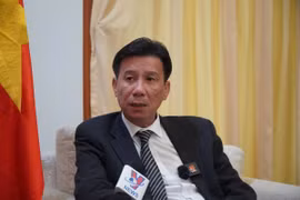 El embajador de Vietnam en Indonesia, Ta Van Thong, en la entrevista. (Fuente: VNA)