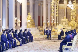 Panorama de la reunión. (Fuente: VNA)