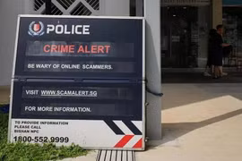 Policía de Singapur bloquea más de 110 cuentas bancarias sospechosas. (Fuente:The Straits Times)