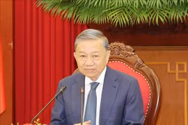 El secretario general del Partido Comunista de Vietnam y presidente del país, To Lam. (Fuente:VNA)