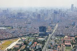 [Foto] Inaugurarán sesión Nga Tu Vong - Nga Tu So en ruta del Anillo 2 en Hanoi