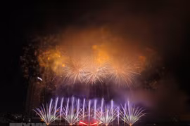 [Fotos] Festival Internacional de Fuegos Artificiales en Da Nang