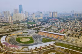 [Foto] Autódromo de Fórmula 1 en Hanoi víspera de inauguración