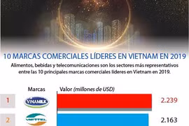 [Info] 10 marcas comerciales líderes en Vietnam en 2019