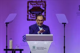 El primer ministro de Malasia, Anwar Ibrahim (Fuente: Bernama/VNA)