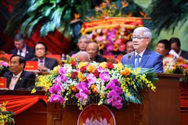 Concluye X Congreso del Frente de la Patria de Vietnam