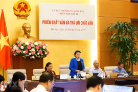 Inicia Comité Permanente del Parlamento vietnamita sesiones de interpelación