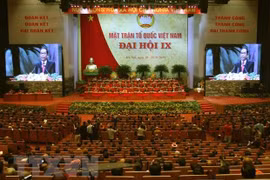 Inauguran Congreso Nacional del Frente de la Patria de Vietnam del VIII mandato