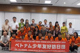 Concluyen jóvenes vietnamitas viaje de amistad a Japón