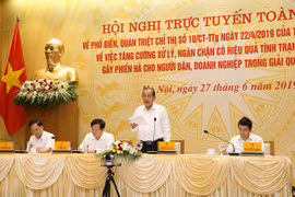 Fortalecen en Vietnam lucha contra la corrupción en la administración pública