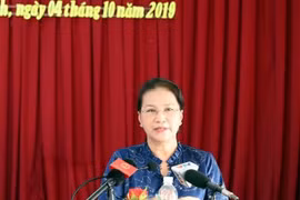 Contacta Presidenta del Parlamento de Vietnam con electores de Can Tho
