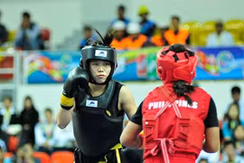 Consigue wushuista vietnamita cuarta medalla de oro en tercera jornada de competencia regional