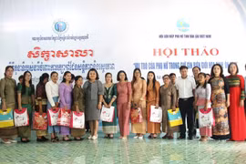 Contribuyen mujeres de Vietnam y Laos a la conservación de una frontera pacífica