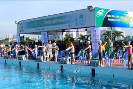  Lanzan en Ciudad Ho Chi Minh campaña de natación contra ahogamientos