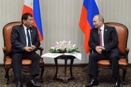 Visita Rusia el presidente de Filipinas