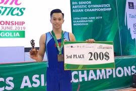 Ganan gimnastas vietnamitas dos medallas de bronce en torneo asiático