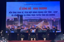 Lanza provincia vietnamita de Hai Duong plataforma de servicio gubernamental