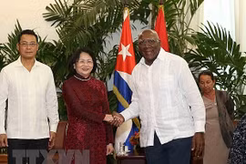 Reafirma vicepresidenta de Vietnam que su país mantendrá intercambio de experiencias con Cuba