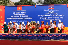 Asiste Vietnam a Laos en construcción de Academia de Economía y Finanzas