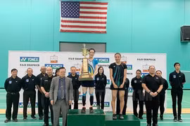 Badmintonista vietnamita gana campeonato abierto de Estados Unidos 