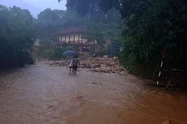Azota tifón Wipha región norteña de Vietnam 