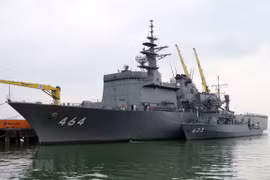 Visitan buques de Fuerza Marítima de Autodefensa de Japón ciudad vietnamita de Da Nang