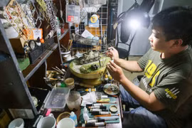 Artesano vietnamita Xuan Giang, el mago de las maquetas 