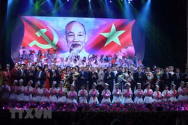 Recuerda programa artístico legado de Presidente Ho Chi Minh 