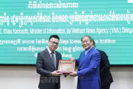Resaltan eficiente cooperación entre agencias noticiosas de Vietnam y Camboya 