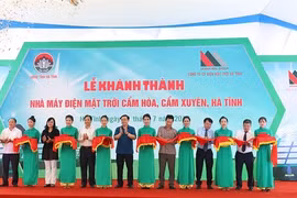 Inauguran primera planta de energía solar en la provincia centrovietnamita de Ha Tinh 