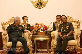 Vietnam y Camboya profundizan cooperación militar