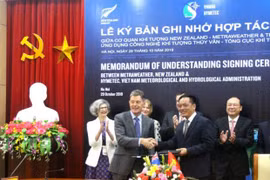 Proyectan Vietnam y Nueva Zelanda ampliar cooperación hidrometeorológica