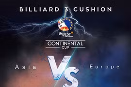 Contribuye Vietnam a coronación de Asia en torneo intercontinental de billar a tres bandas