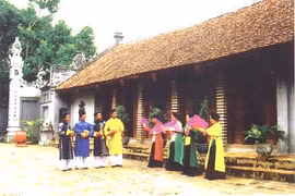 Promueve provincia vietnamita conservación del canto Trong Quan de la aldea Duc Bac