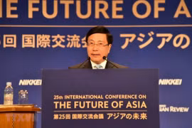 Interviene vicepremier y canciller de Vietnam en Conferencia Internacional sobre Futuro de Asia 