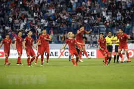Resalta la prensa de Medio Oriente victoria del equipo vietnamita de fútbol en Copa Asiática-2019