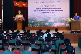 Lanzan en redes sociales concurso de conocimientos sobre Partido Comunista de Vietnam