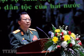 Efectúan en Vientiane mitin en conmemoración de soldados voluntarios vietnamitas en Laos