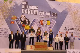 Gana jugador belga Torneo Internacional de Billar Carambola de Ciudad Ho Chi Minh-2019