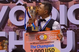 Gana jugador vietnamita Campeonato Asiático de Billar Carambola de una banda