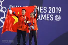 Vietnam ocupa temporalmente segundo puesto en juegos sudesteasiáticos 