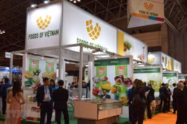 Acaparan productos vietnamitas atención de visitantes en Feria de alimentos en Japón